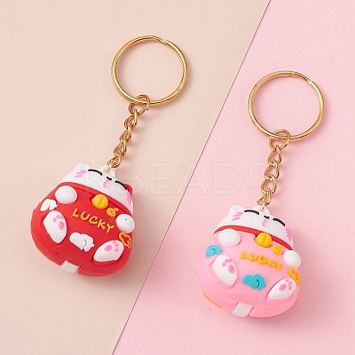 PVC Plastic Keychains KEYC-YW0001-12-1