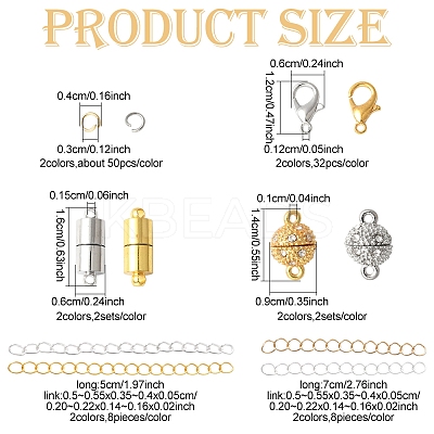 DIY Jewelry Making Findings Kits DIY-FS0007-92-1