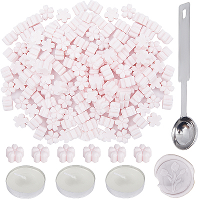 110Pcs Flower Sealing Wax Particles DIY-CP0009-36-1