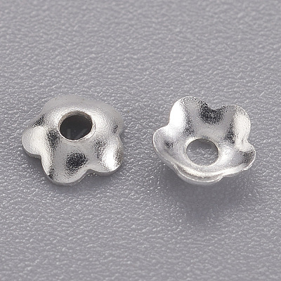 Brass Bead Caps X-KK-TB857-S-NF-1