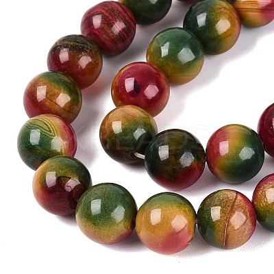 Natural Agate Beads Strands G-Q606-106B-1