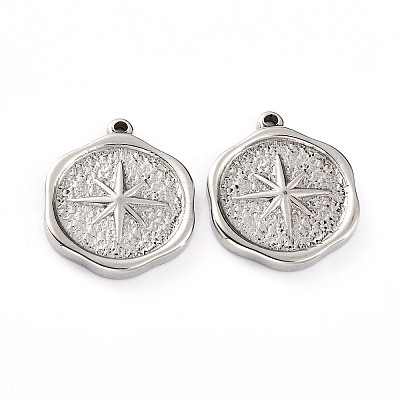 Non-Tarnish 304 Stainless Steel Pendants LS-X-STAS-G242-19P-1