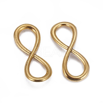 Tibetan Style Links connectors TIBEB-4779-AG-LF-1