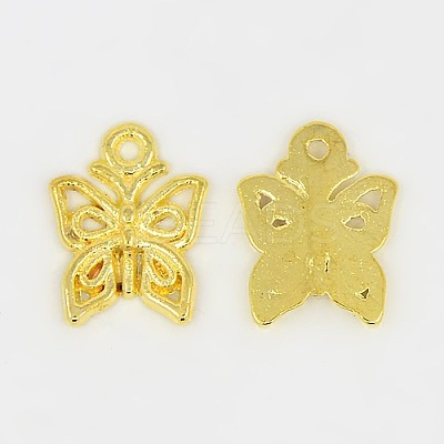 Tibetan Style Alloy Pendants TIBEP-A890-G-FF-1