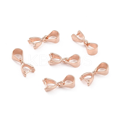 925 Sterling Silver Ice Pick Pinch Bails STER-Z001-015RG-1