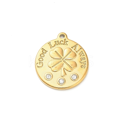 304 Stainless Steel Pendants STAS-C147-09G-1