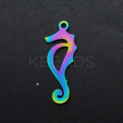 Ion Plating(IP) 201 Stainless Steel Pendants STAS-S105-JA585-1