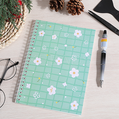Sticker Collecting Loose-leaf A5 Spiral Bound Notebook AJEW-CP0007-84E-1