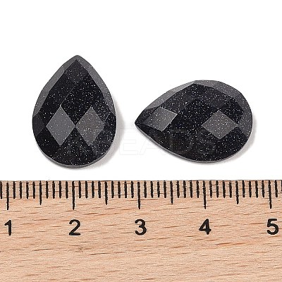 Synthetic Blue Goldstone Cabochons G-C146-04G-1