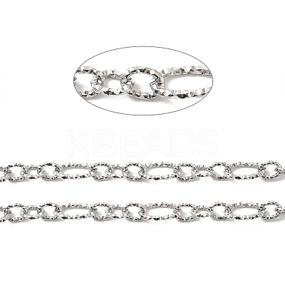 Tarnish Resistant 304 Stainless Steel Figaro Chain STAS-C079-20P-1