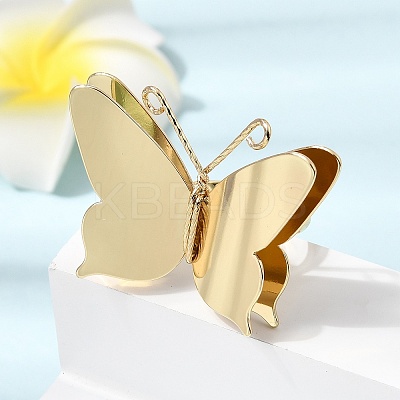 Brass Cuff Open Rings for Women RJEW-F215-02G-1