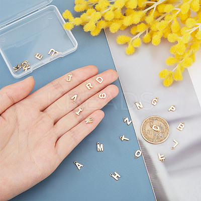 Brass Charms KK-PH0001-51G-1