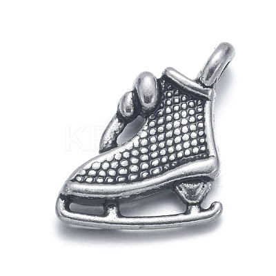 Hobby Pendants Tibetan Style Alloy Sport Pendants X-TIBEP-A100859-S-FF-1