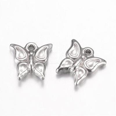 Tarnish Resistant 201 Stainless Steel Charms STAS-G071-02P-1