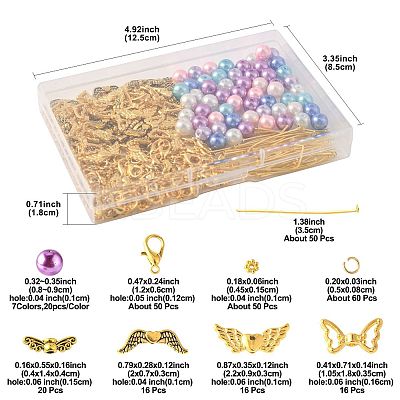 DIY Angel Pendant Making Kit DIY-FS0009-81-1