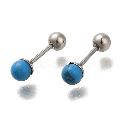 201 Stainless Steel Ear Plugs Gauges EJEW-C118-08P-02-1