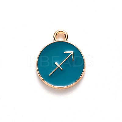 Alloy Enamel Pendants LS-X-ENAM-S124-01B-05F-1