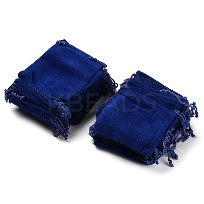 Rectangle Velvet Drawstring Pouches TP-XCP0001-04-1