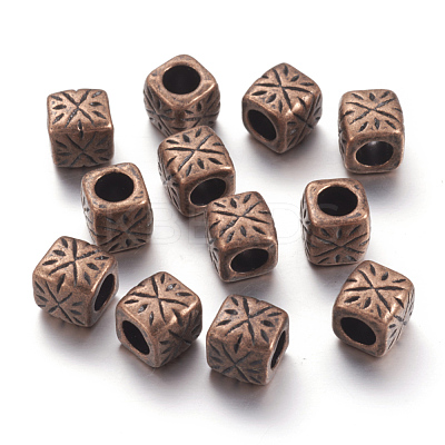 Tibetan Style Spacer Beads RLF0986Y-NF-1