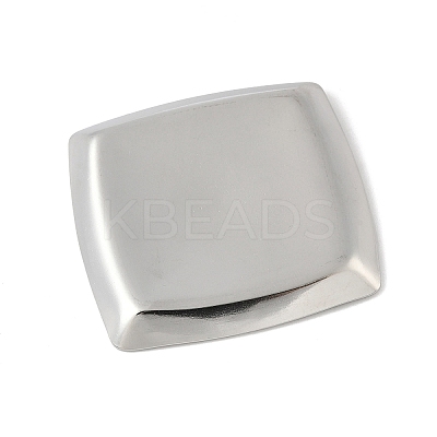 304 Stainless Steel Big Pendants STAS-D376-17P-1