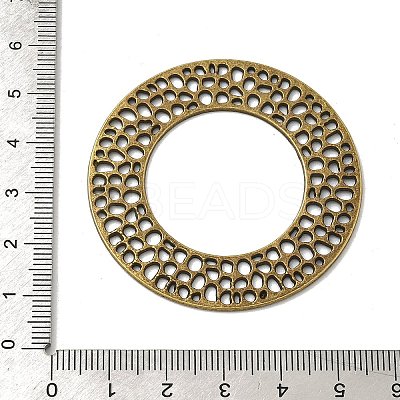 Tibetan Style Alloy Linking Rings LS-TIBE-Q035-055AB-NR-1