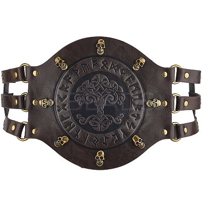 PU Leather Waist Chains for Women AJEW-WH20067-001AG-01-1