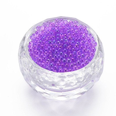 DIY Nail Art Decoration Mini Glass Beads MRMJ-N028-001A-B02-1