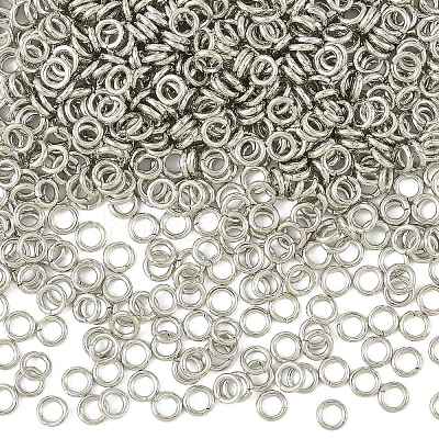 SHEGRACE Brass Open Jump Rings XGR0079P-13P-1