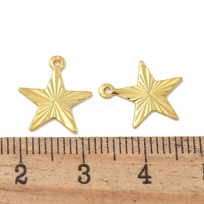 Rack Plating Brass Charms KK-G515-53D-G-1