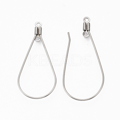 Tarnish Resistant 304 Stainless Steel Wire Pendants STAS-T051-003-1