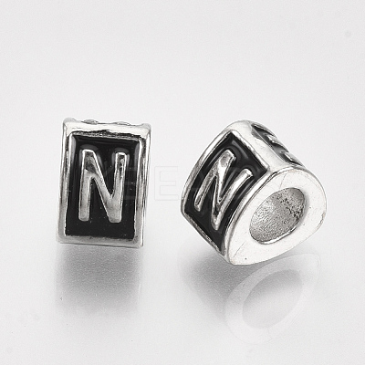 Alloy European Beads MPDL-S038-09N-1