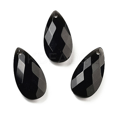 Natural Obsidian Pendants G-H007-08D-1