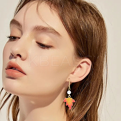 40Pcs 2 Colors 304 Stainless Steel Hoop Earring Findings STAS-SC0010-44-1