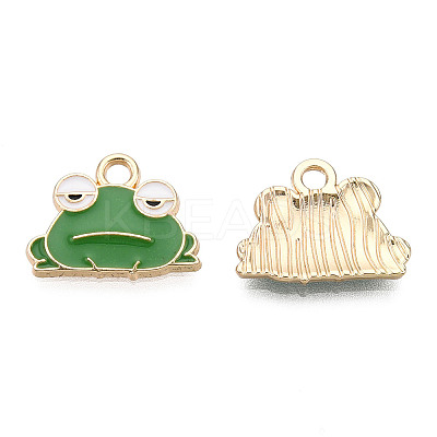 Eco-Friendly Zinc Alloy Pendants ENAM-R051-13-01G-NR-1