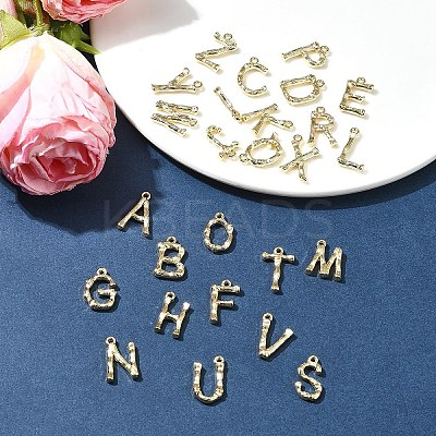 26Pcs 26 Styles Brass Pendants KK-FS0001-35-1