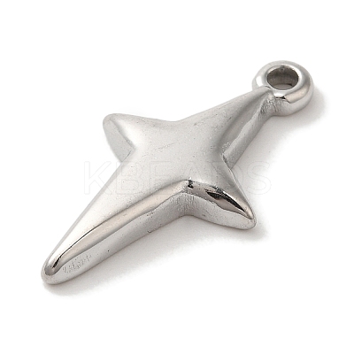 304 Stainless Steel Pendants STAS-C110-02P-1