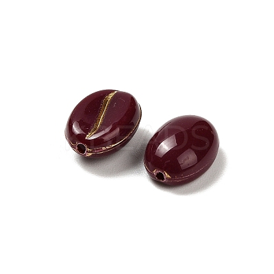 Opaque Acrylic Beads X1-OACR-Z030-01B-1