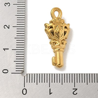 Ion Plating(IP) 304 Stainless Steel Pendants STAS-Q334-60G-1