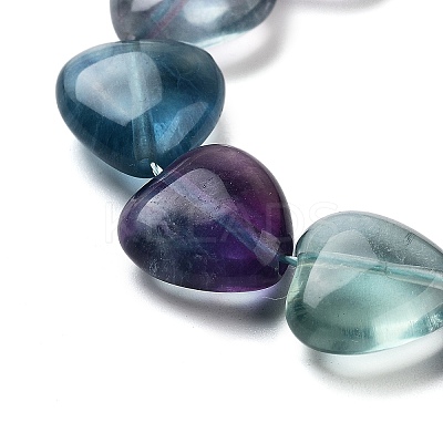 Natural Colorful Fluorite Beads Strands G-H051-A01-01-1