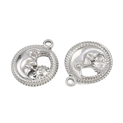 304 Stainless Steel Pendants STAS-L303-12P-1