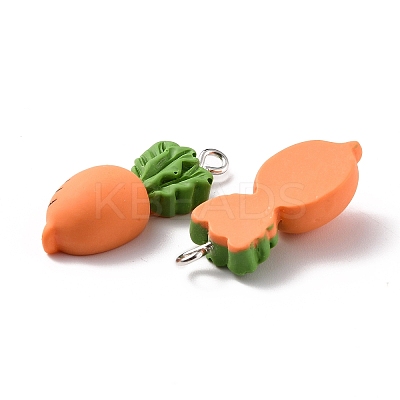 Resin Pendants X-RESI-C002-31-1