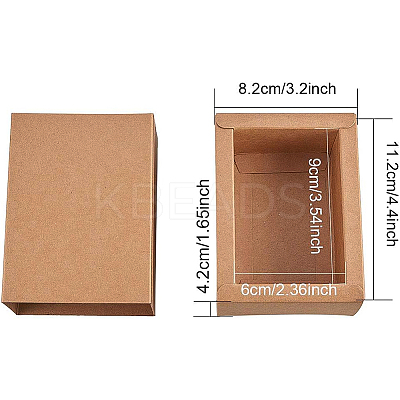 Kraft Paper Folding Box CON-BC0004-32B-A-1