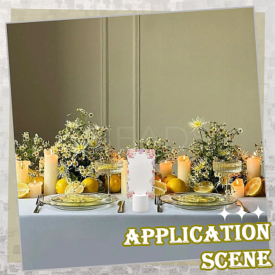24Pcs Pine Wood Name Card Holder DJEW-SP0001-21B-03-1