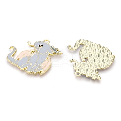 Alloy Enamel Pendants X-ENAM-A143-10KCG-04-1