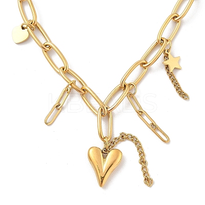 304 Stainless Steel Double-strand Bracelets LS-BJEW-M092-01G-1