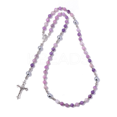 Cross Charm Wrap Style Bracelet PW-WG588AF-13-1