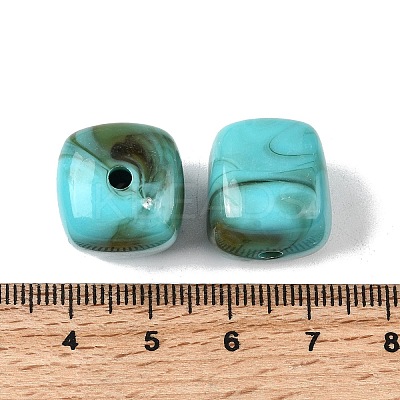 Opaque Acrylic Beads X-OACR-D320-01P-1
