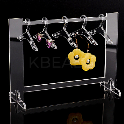 Acrylic Earring Display Stands EDIS-PH0001-43B-1