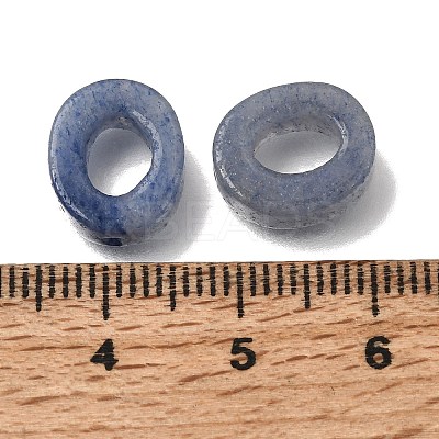 Natural Blue Aventurine Bead Frames GG-CBA487A-02E-1