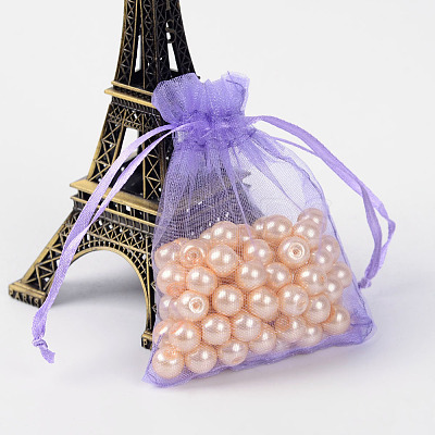 Organza Gift Bags with Drawstring OP-R016-7x9cm-06-1